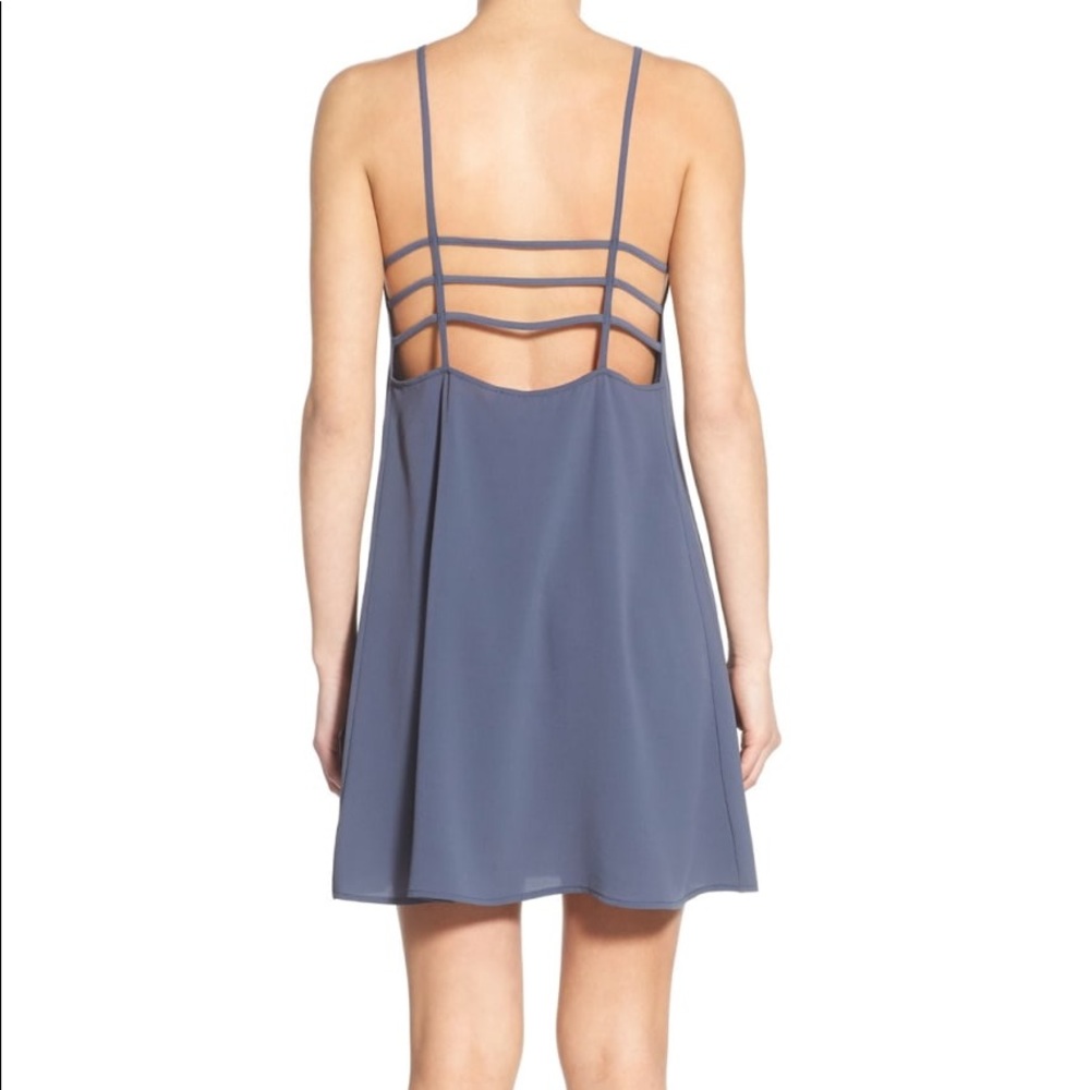 Nordstrom lush strappy back swing dress